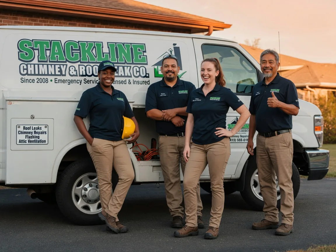 Chimney flashing repair company in Batchtown, IL